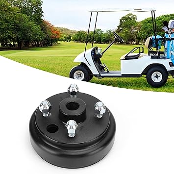 Rear Brake Drum, High Strength 21807 G1 Friction Resistant Metal Durability for EZGO Gas Marathon 4 Cycle 1992-1994