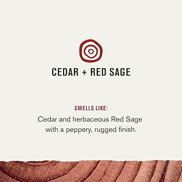 Every Man Jack Cedar Red Sage Mens Soap Bar for Body and Hair with Shea Butter, Aloe Vera, and Glycerin to Deep Clean, Hydrate, and Soothe Skin - Naturally Derived, Zero Harmful Chemicals - 3 Pack