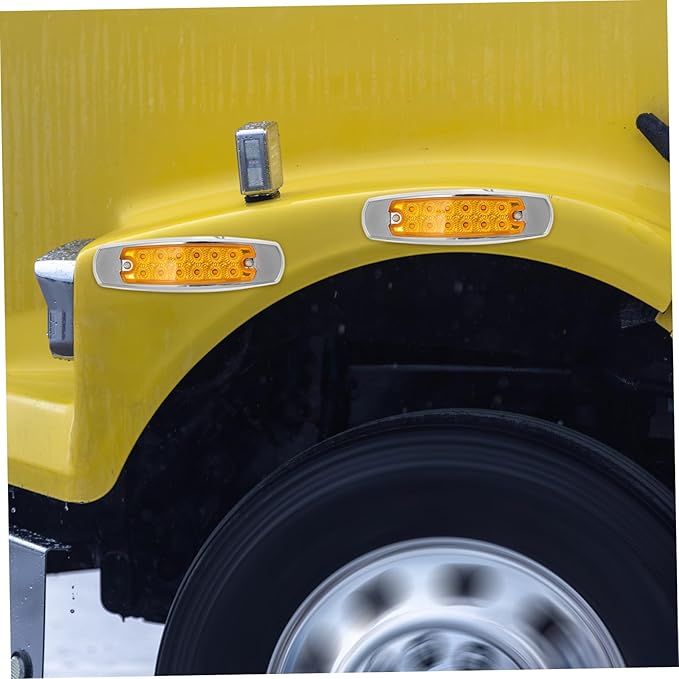 Led Trailer Turn Signals Stylish Electroplating Multi-functional for Trucks Cars