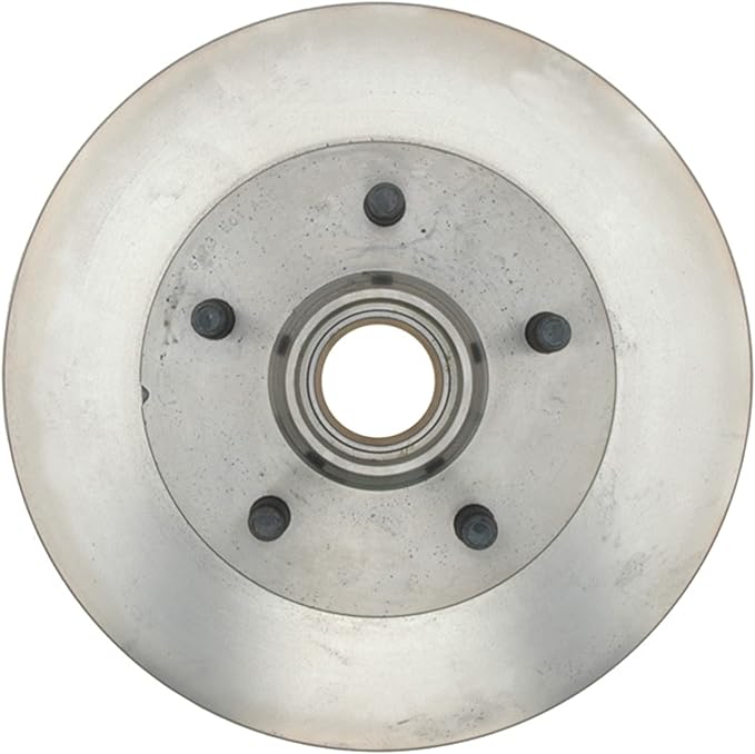 Raybestos Replacement Front Disc Brake Rotor for Select Ford Ranger, Mazda B2300, B3000, B4000 vehicles, Part #66673R, Silver