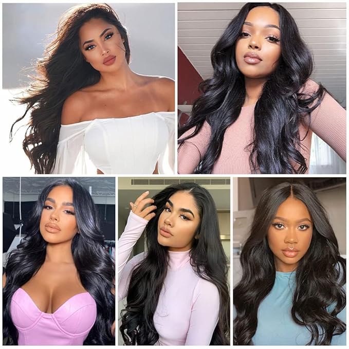 Selina Lace Closure 8 Inch Brazilian Body Wave Closure Free Part Lace Closure 4X4 Unprocessed Human Hair Natural Black Color Virgin Human Hair (8"Body, Free part)