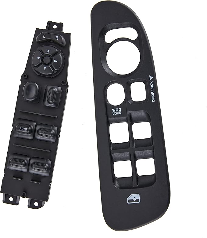 Power Window Switch Fits for 2002-2010 Dodge Ram 1500 2500 3500, 2001-2004 Dodge Dakota, Driver Side Control Door vidrios Master Switch OEM 56049805AB