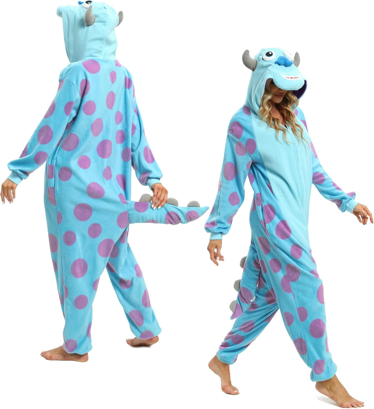 LABULA Unisex Adult Onesie Animal Pajamas Halloween Cosplay Sleepwear