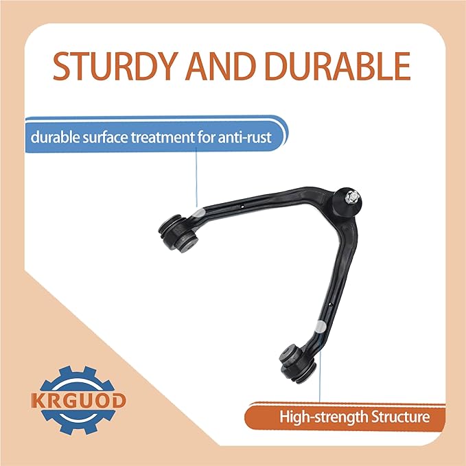 Front Upper Control Arm w/Ball Joint Suspension Kit Fit for Chevy Avalanche Silverado Suburban Express Sierra 1500 Yukon Tahoe Cadillac Escalade K80942 K80826 15864153-2pcs