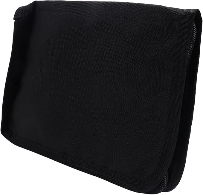 Universal Glove Box Organizer Storage Holder for Manuals Car Documents Glove Bag with Multi Pockets, Black, 500039075