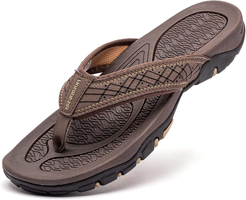 Mens Criss Cross Sandals,Arch Support Recovery Sport Slippers Slides with Plantar Fasciitis Orthotic Footbed