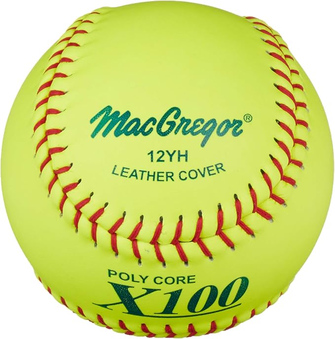 MacGregor NFHS Fast Pitch Softball, 12-inch (One Dozen)