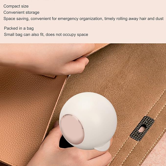 Lint Remover Ball, Washable Strong Stickiness Travel Lint Roller with Cover for Clothes, Sofas, Bedsheets, Carpets