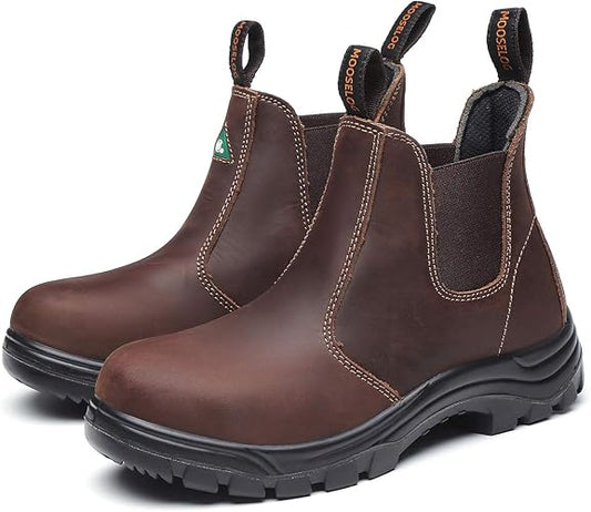 Women's ASTM CSA Steel Toe Work Boots 925, Puncture Resistant/Electric Shock Resistance/Steel Toe Composite Plate/Light Weight