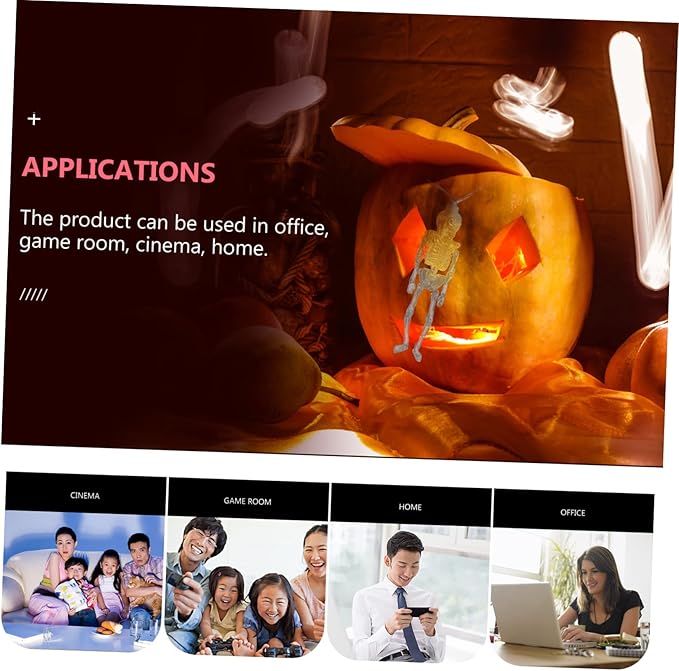1pc Halloween Led Light String Hanging Lights for Unique Halloween Atmosphere Quality Material Easy to Install and Store