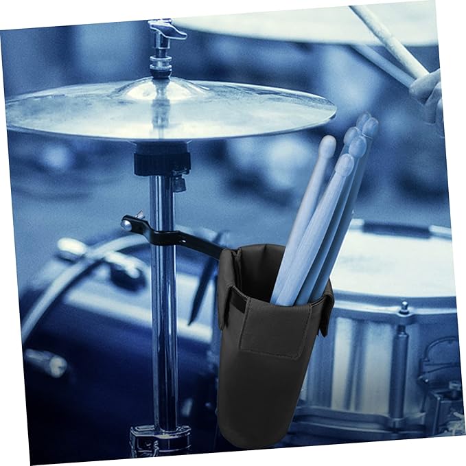 Totority Drumstick Bag Drumstick Bag Duffle Corduroy Bag Drumstick Bags Tote Bag Drumstick Container Bag Zipper Drum Stick Holder Thicken Drumsticks Package Hand Bags Black Oxford Cloth