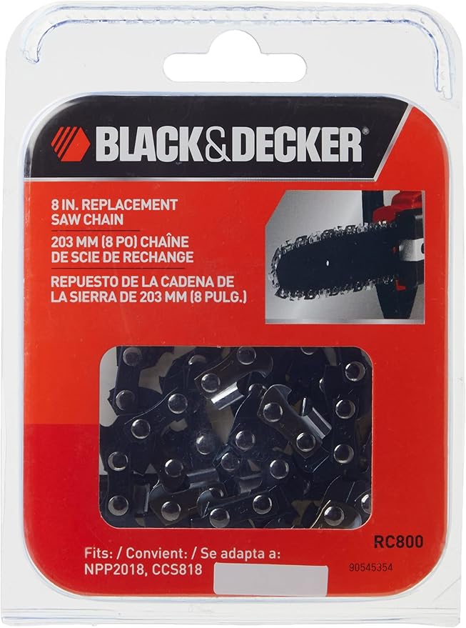 BLACKDECKER RC800 8-Inch Saw Chain for CCS818 and NPP2018