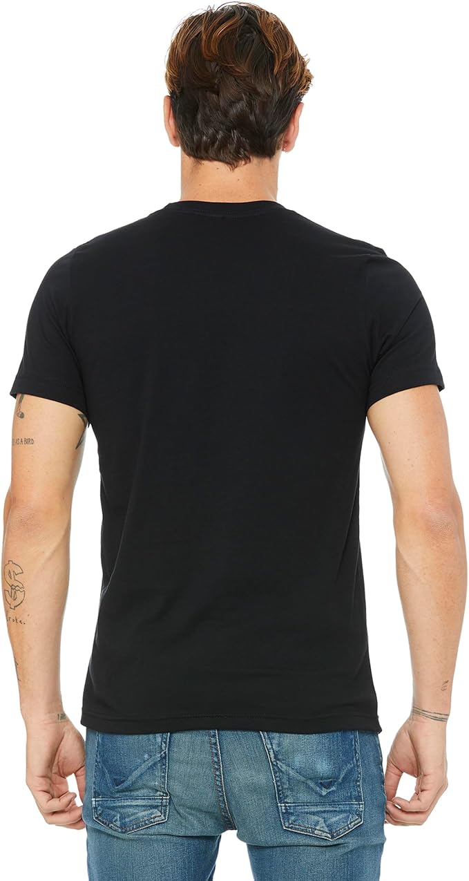 Bella Canvas 6 Pack Adult Unisex T-Shirt Black
