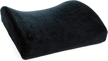 Aurora Health Beauty Lumbar Memory Foam Orthopedic Back Support Cushion, 1.2 Pound (AW205)