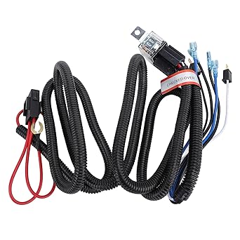 Horn Cable Tree Relay Kit, Stable Connection Speaker Wiring Harness Relay Kit, Especially Open for SUVs (12V)