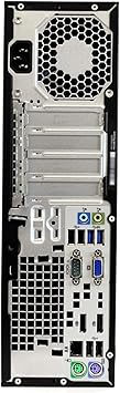 HP EliteDesk 800 G1-SFF, Intel Core i7-4770 3.4GHz, 16GB RAM, 2TB Hard Drive, DVDRW, Windows 10 Pro 64Bit (Cerfified Renewed)