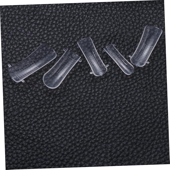 MERRYHAPY Nail Art Accessories 100pcs Fake Nails Tips Full Cover Gel Form Tips for Nail Salons