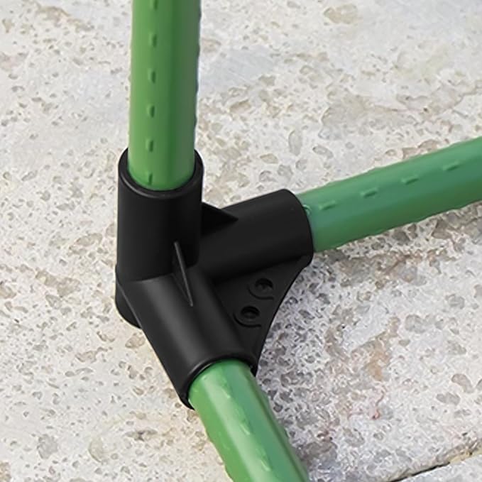 3 Way 20mm Elbow: PVC Fitting Build Elbow Corner Connector for Greenhouse Frame Grape Trellis Sunscreen Shed Gardening,10 pcs