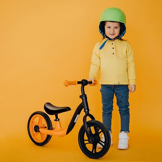 Bike Seat Replacement, Bike Saddle for Kids, Comfortable Bicycle Replacement Parts, Seat Cushion for Balance Bikes and Cycling with 22mm Diameter 180mm Length Seatpost (1PC, Black)