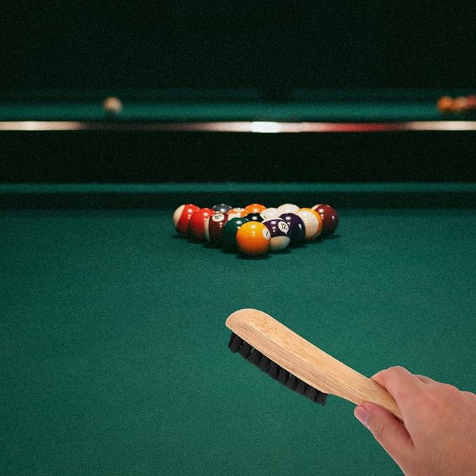 Pool Table Billiards Accessory Cleaning Tool Billiard Supplies Billiard Club Supply Billiard Table Brush Clean Brush Billiard Pool Brush Cleaning Brush Tablecloth Solid Wood