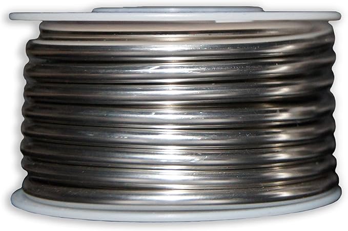 Lead-Free Plumbing Solder, Silver Bearing, 0.125inch dia, 12 Lb Spool