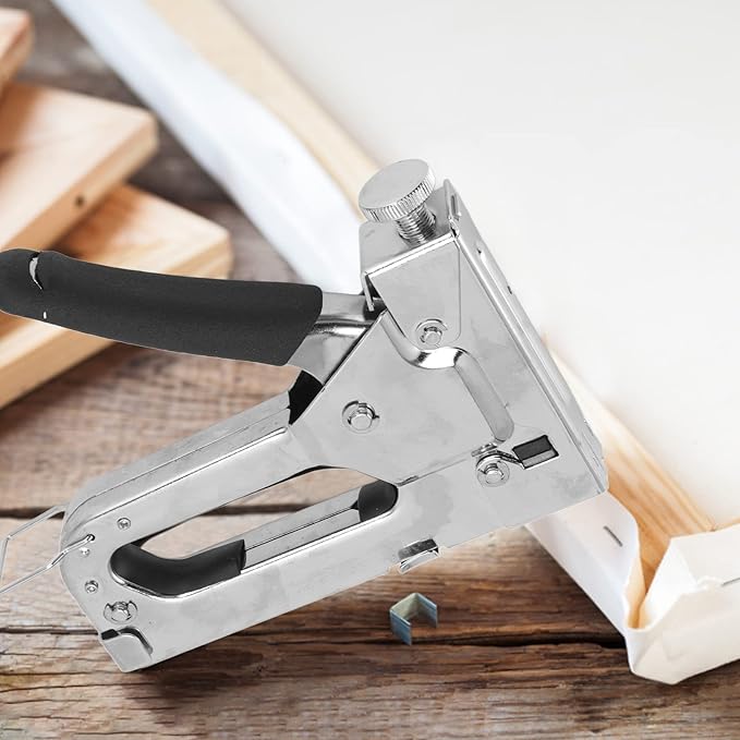Manual Nail Guns Fast Nailing Heavy Duty Staple Gun for Furniture Leather Wooden Cases