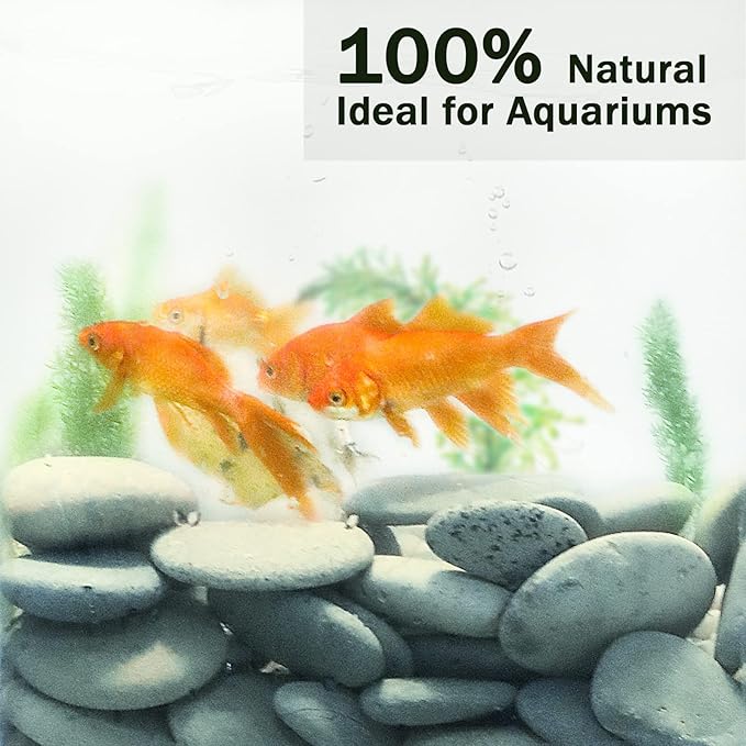 Stones Pebbles River Rocks, 100 Natural Hand-Picked Premium Decorative Pebbles, Ideal for Garden Landscaping, Home Decor, Aquariums, Painting, Crafting and Gifts, Green