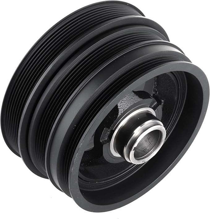 A-Premium Engine Harmonic Balancer Crankshaft Pulley Compatible with Chevrolet Camaro 2012-2015 & Cadillac CTS 2011-2015, OHV V8 6.2L, Replace# 12603916, 12674581