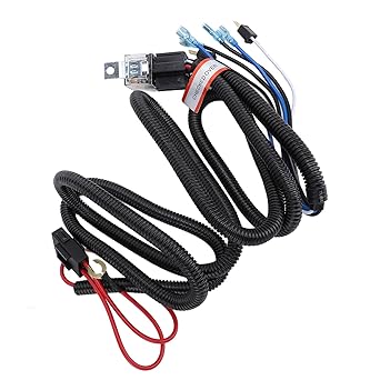 Horn Cable Tree Relay Kit, Stable Connection Speaker Wiring Harness Relay Kit, Especially Open for SUVs (12V)