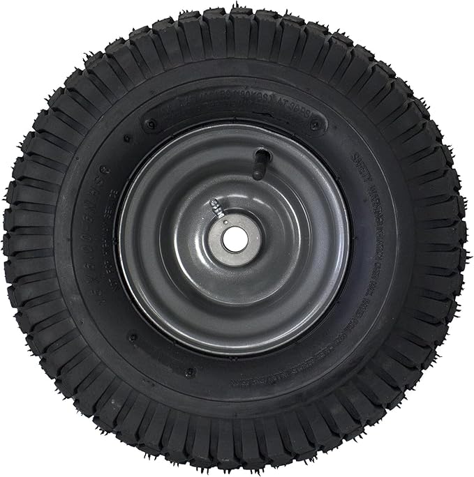 Proven Part Front Tire and Rim 15x6-6 For Craftsman For MTD For Cub Cadet
