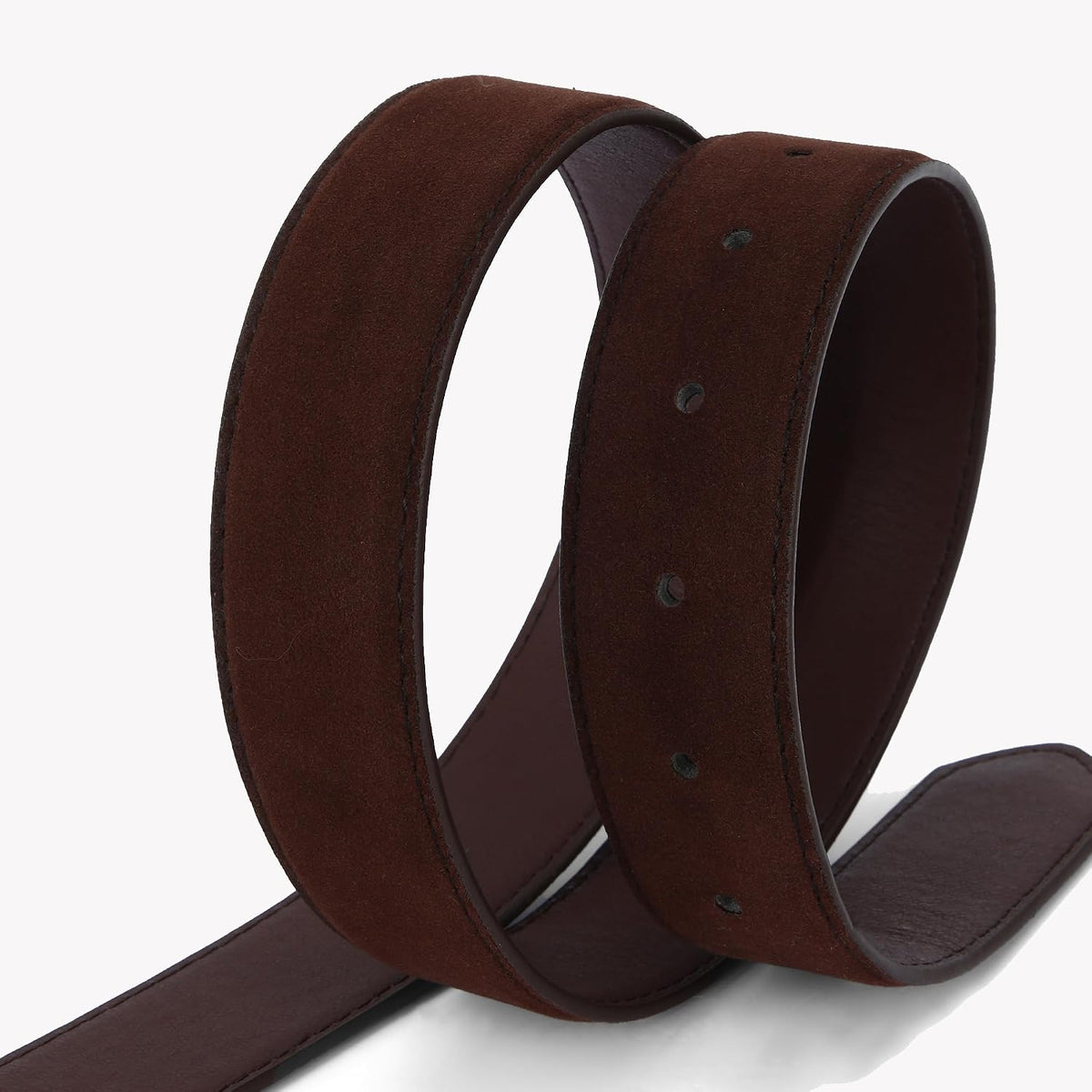 HOTWILL Women Suede Belt for Jeans Dresses Fashion Chunky Ladies Waist Belts with Gold Buckle Small