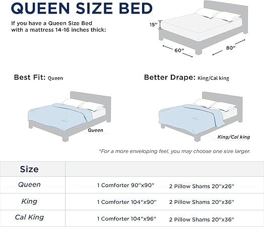 Bedsure Queen Comforter Set - Beige Soft Bedding for All Seasons, Cationic Dyed Bed Set, 3 Pieces, 1 Queen Size Comforter (90"x90") and 2 Pillow Shams (20"x26"2")