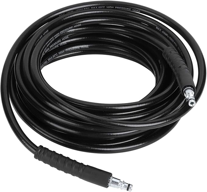 Zerone Replacement Water Hose,Karcher K4 Pressure Washer Steel Wire Braid High Pressure Washer Water Hose Pipe Tube Fit,Karcher K4 Pressure Washer for Karcher K2 K3 K4 K5 K Series(10M,