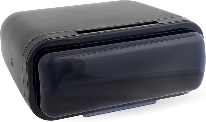 Belva BMRC7B Black Fully Enclosed Marine Radio CoverRadio Splash Guard for Deck or Overhead Installs, Water-Resistant Flip-up Style