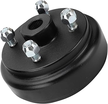 Rear Brake Drum, High Strength 21807 G1 Friction Resistant Metal Durability for EZGO Gas Marathon 4 Cycle 1992-1994