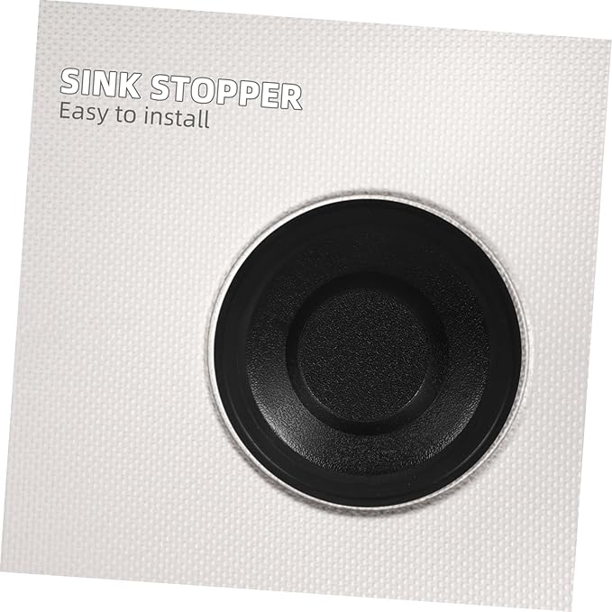 GARVALON Garbage Disposal Stopper Versatile Kitchen Sink Rubber Drain Stopper for Restaurants Home Use Prevents Water Tight Seal Suitable for Various Sink Types