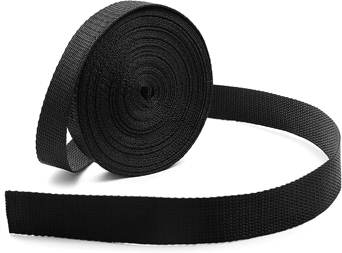 Oak-Sports Webbing 1 Inch 1.5 Inch 2 Inch Wide - Heavy Duty Poly Strapping 1" 1.5" 2" Webbing for Indoor or Outdoor DIY Gear Repair