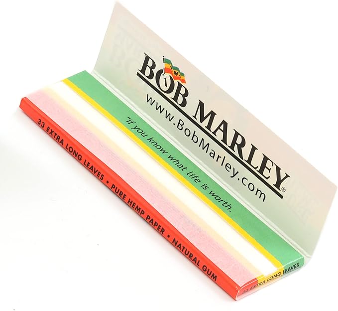 (10) Bob Marley King Cigarette Rolling Papers (4,331 in)