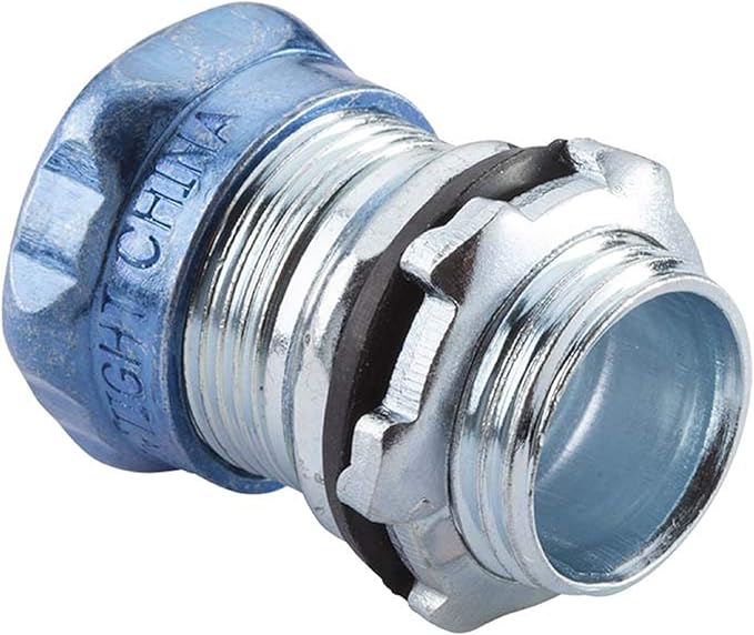 Halex, 34 in. Electrical Metallic Tube (EMT) Rain Tight Connector , 26252, 5 per pack