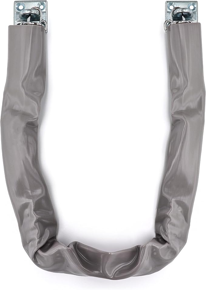 Door Chain Crash Heavy Duty Storm Wind Stop Perfect for Keeping Your Door from Swinging Open and Damaging Itself - by Ram Pro
