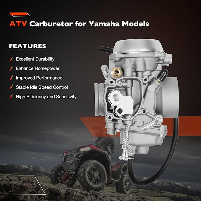 Carburetor Carb Compatible with Polaris Sportsman 300 335 400 450 500 600 700, Magnum 325 330 425 500, Ranger 400 425 500, Trail Boss 325 330, Trail Blazer 330, Hawkeye 300 400 More