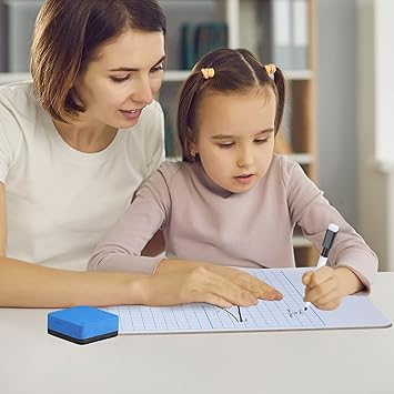 Ctosree 30 Pack Dry Erase Graph Whiteboard 11 x 14 in Lapboards with Grid Lines Portable XY Axis Board with Markers, Erasers for Student and Classroom Use Graphing and Geometry Coordinate Plane