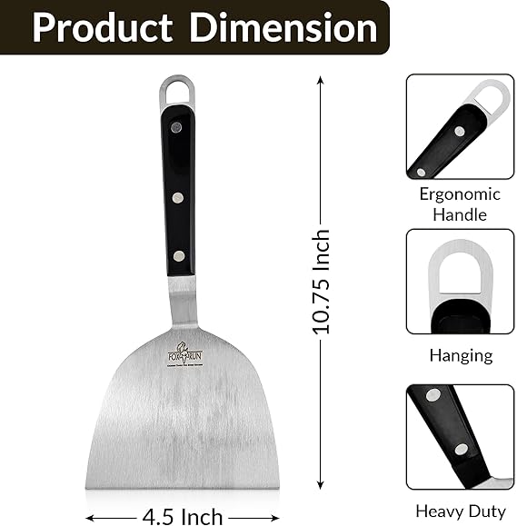 Fox Run Stainless Steel Griddle Scraper