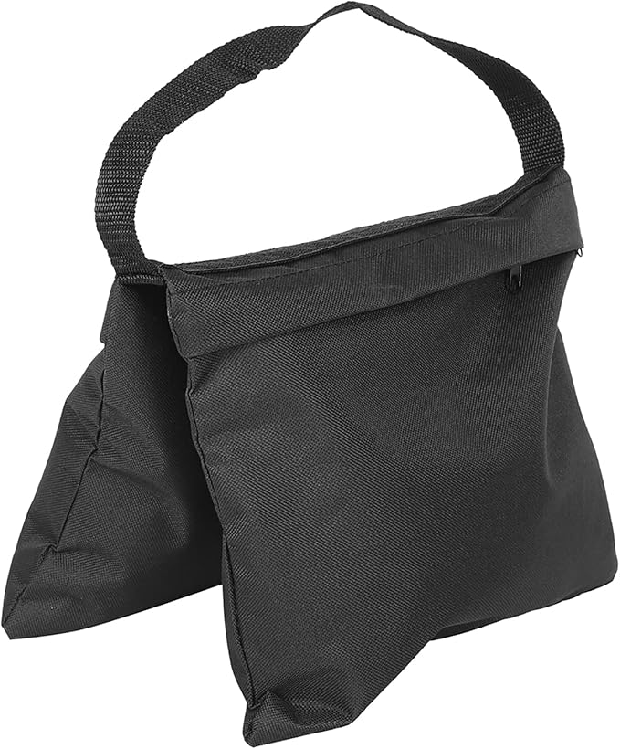 2PC Heavy Duty Fillable Sandbag Set for Studio & Outdoor Photography Equipment, Versatile Weight Bags for Light Stands, Tripods, & Boom Arms, LongLasting Oxford Cloth