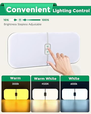 204LED RV Ceiling Dome Light Fixture, 1800LM Super Thin RV Lights Interior, 3 Colors Dimmable 12V-80 Volts LED Lights for RVCamperCar InteriorBoatVanTrailer(3000-6000K), 1 Pack