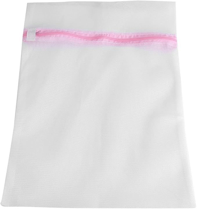 Mesh Laundry Bag with Premium, Delicate Garments Women Wash Machine Bag, Blouse, Hosiery, Stocking, Underwear, Bra (Fine Mesh 40 50cm)