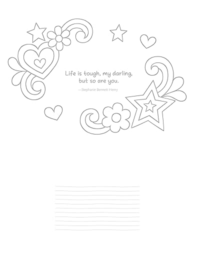 Notebook Doodles Girl Power! Coloring Activity Book (Design Originals) 32 Inspiring, Beginner-Friendly Art Activities to Boost Confidence Self-Esteem in Tweens, on High-Quality Perforated Paper