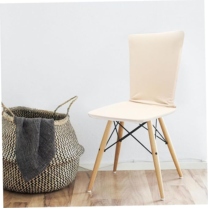 Chair Sleeve Polyester Beige Furniture Cover Chair Fitting Protector Sofa Covers