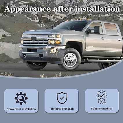 CarPartsDepot Front Engine Splash Shield Under Cover Guard for 2011-2019 Chevy Silverado GMC Sierra 2500 3500 2011-2019 GM1228166