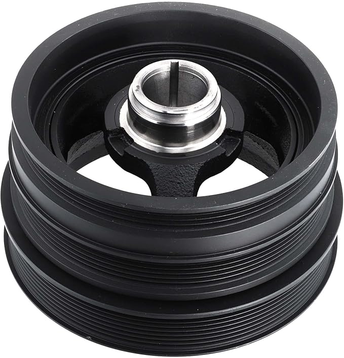 A-Premium Engine Harmonic Balancer Crankshaft Pulley Compatible with Chevrolet Camaro 2012-2015 & Cadillac CTS 2011-2015, OHV V8 6.2L, Replace# 12603916, 12674581